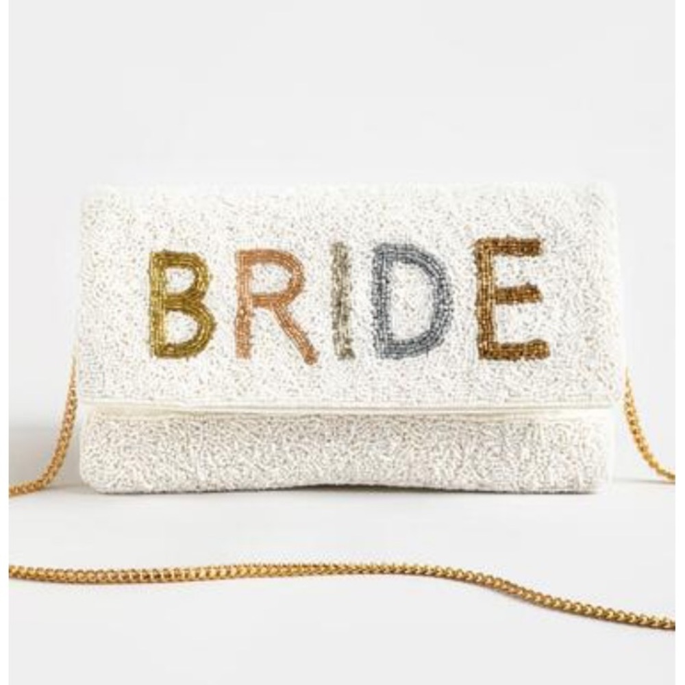 BRIDE CLUTCH | in like brand-new condition, used once for my own wedding in June